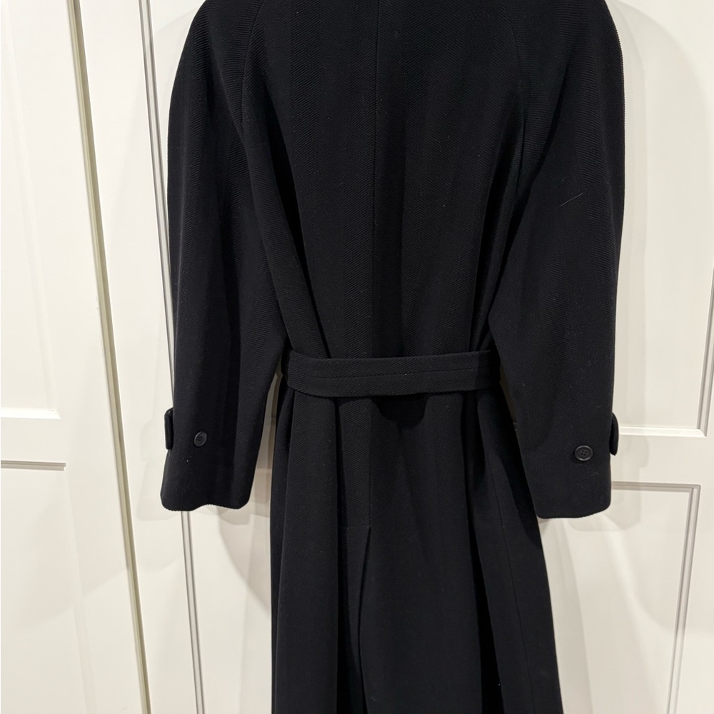 Vintage Giorgio Armani 100% Virgin Wool Overcoat - Picture 4 of 8
